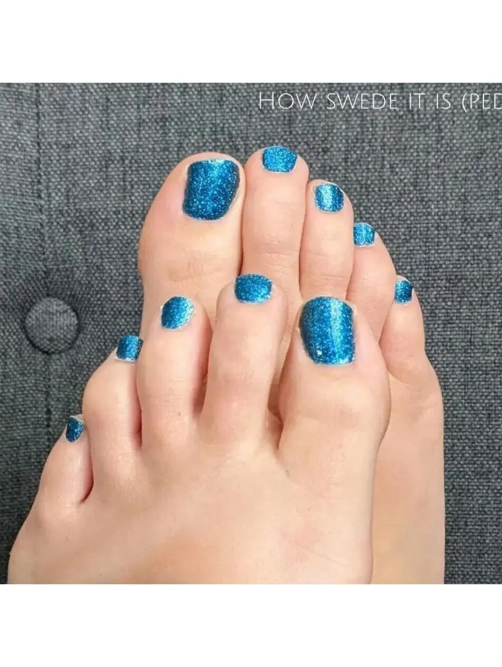 How Swede It Is (retired) – New/Sealed Color Street Nail Polish Pedicure Strips